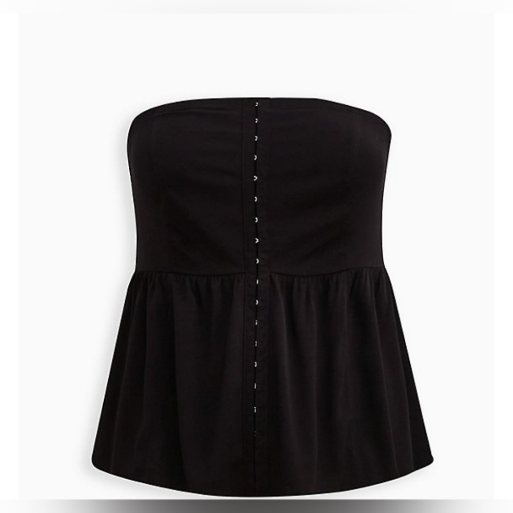 Torrid Lace-up Back Corset Top